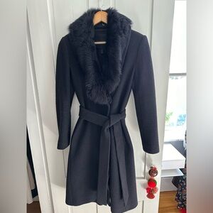 Club Monaco Lenoria Shearling Coat